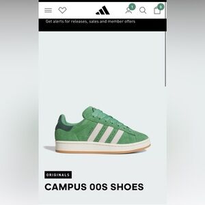 Adidas Green Campus 00s Shoes